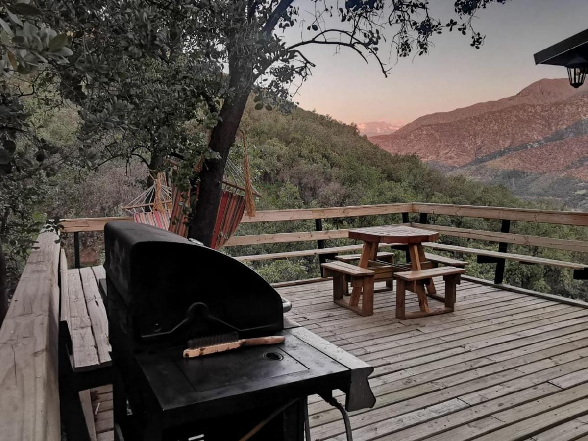 Cabana San Jose Del Maipo Sector La Obra Los Chacayes Buitenkant foto