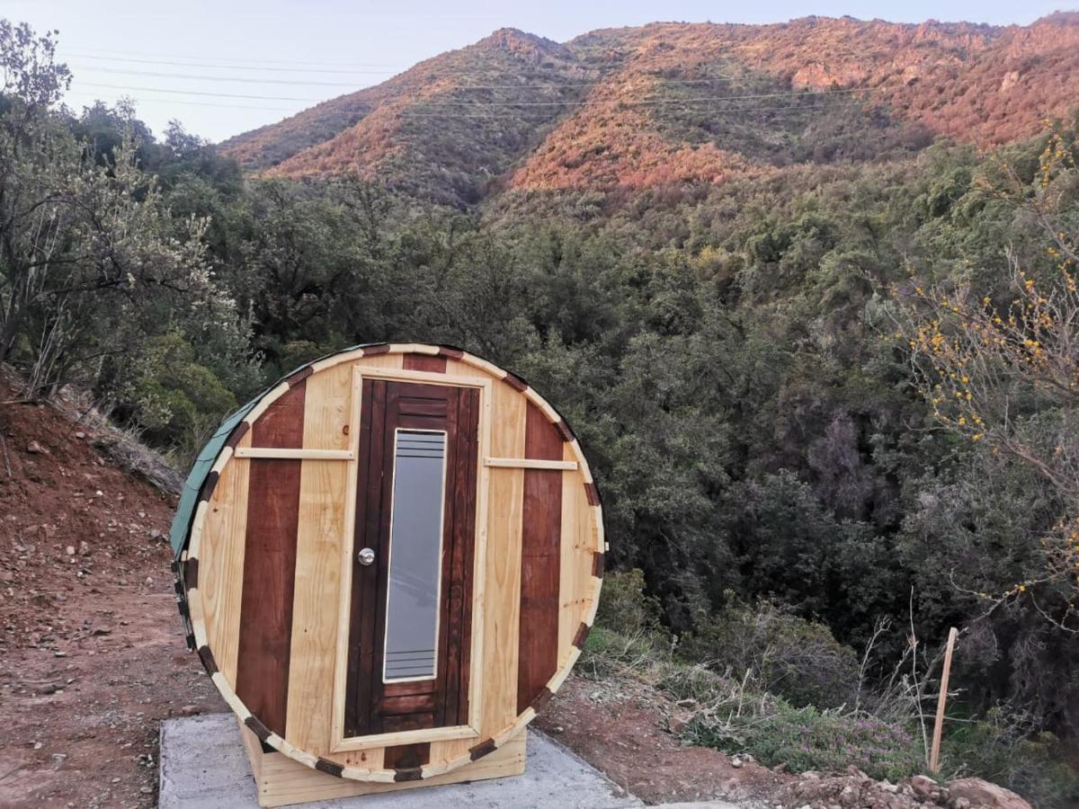 Cabana San Jose Del Maipo Sector La Obra Los Chacayes Buitenkant foto
